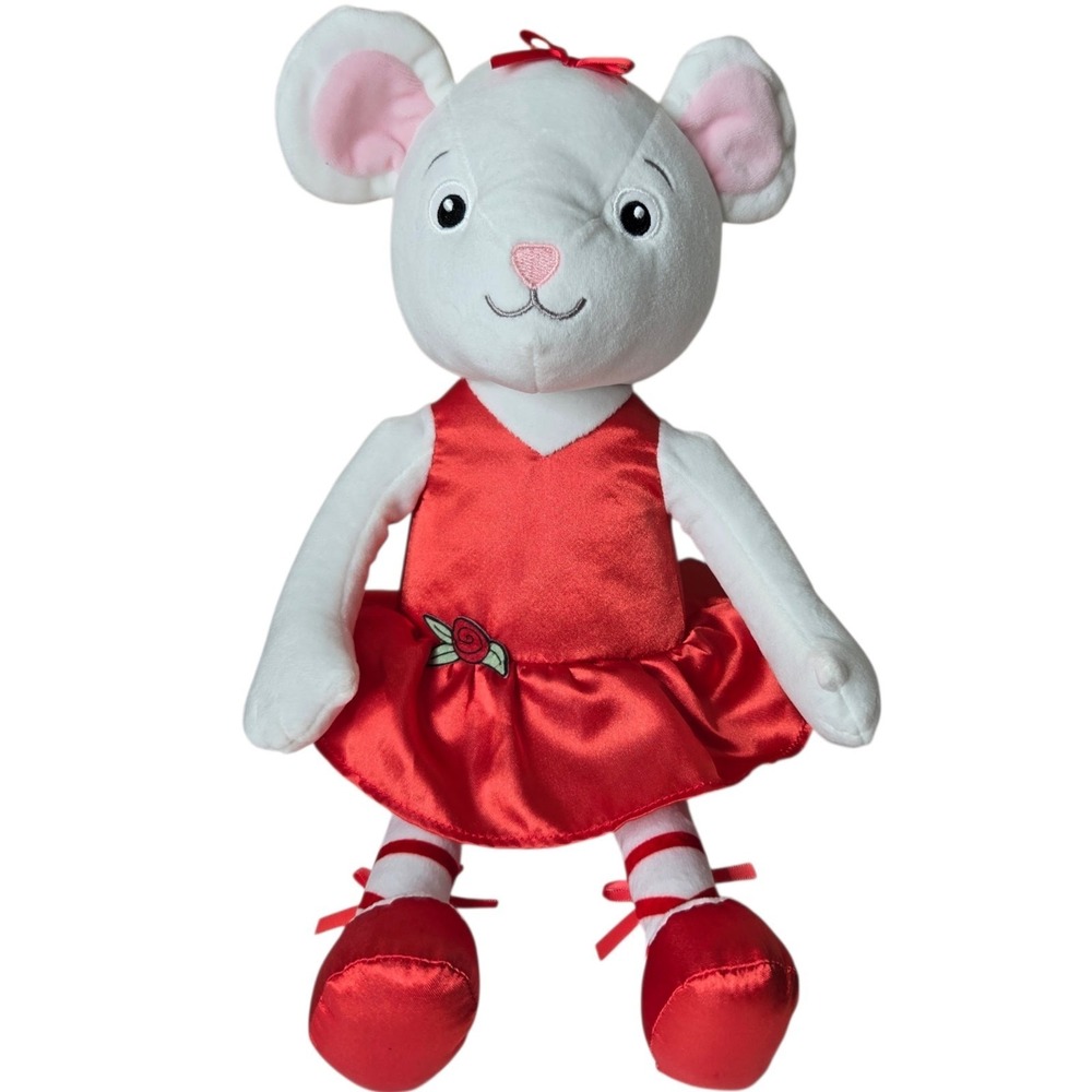 Kohls Cares Angelina Ballerina Mouse Plush Size 10" Ballet Dance Kids Books 80th